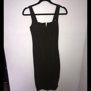 Agaci dark green dress